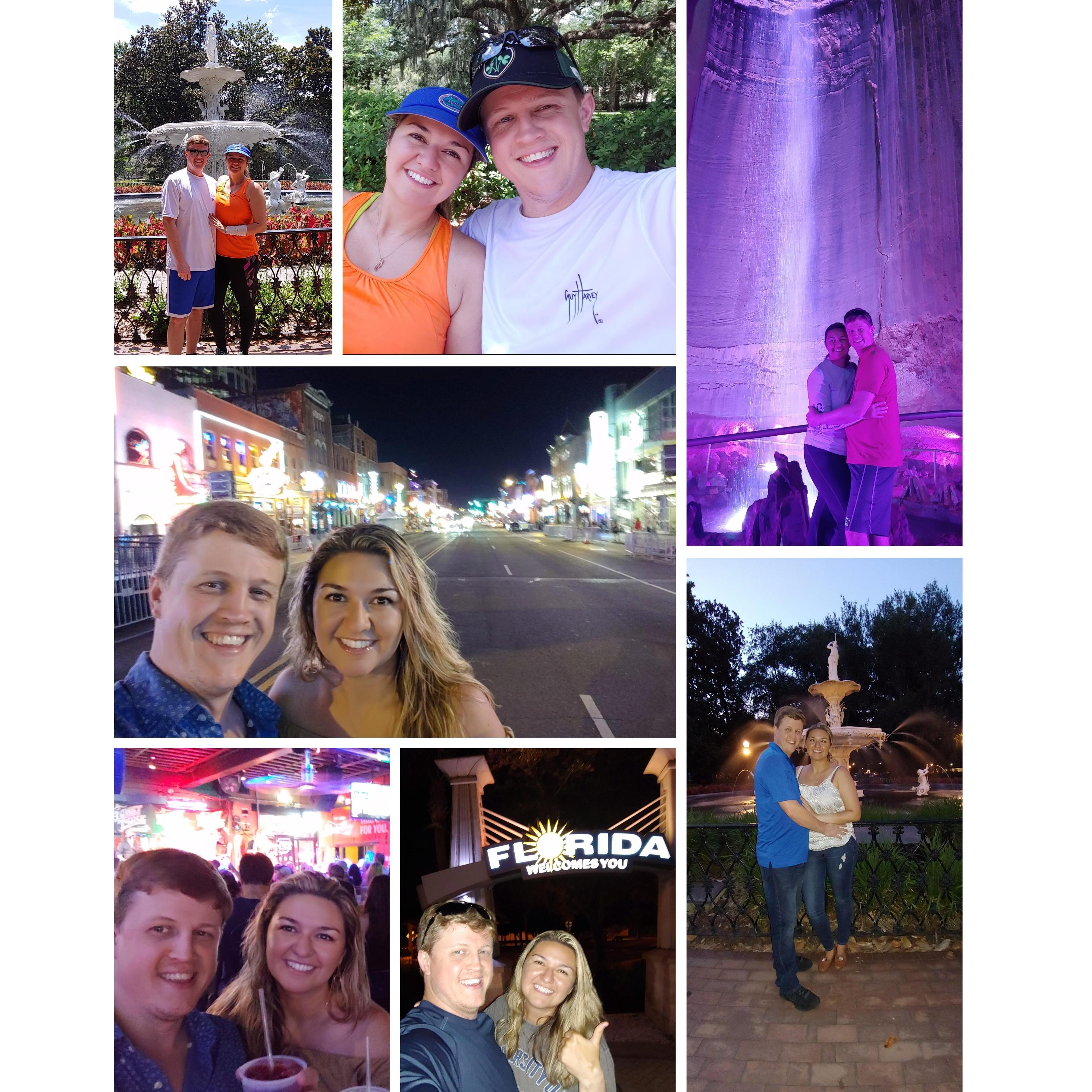 One of our many adventures together. Road trip to Georgia, North Carolina, and Tennessee.