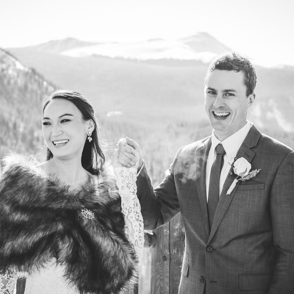 Wedding Ceremony in Breckenridge, CO, December 20th, 2019.