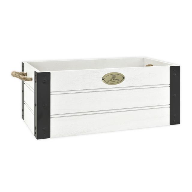 Bee & Willow™ Home Storage Crate in White