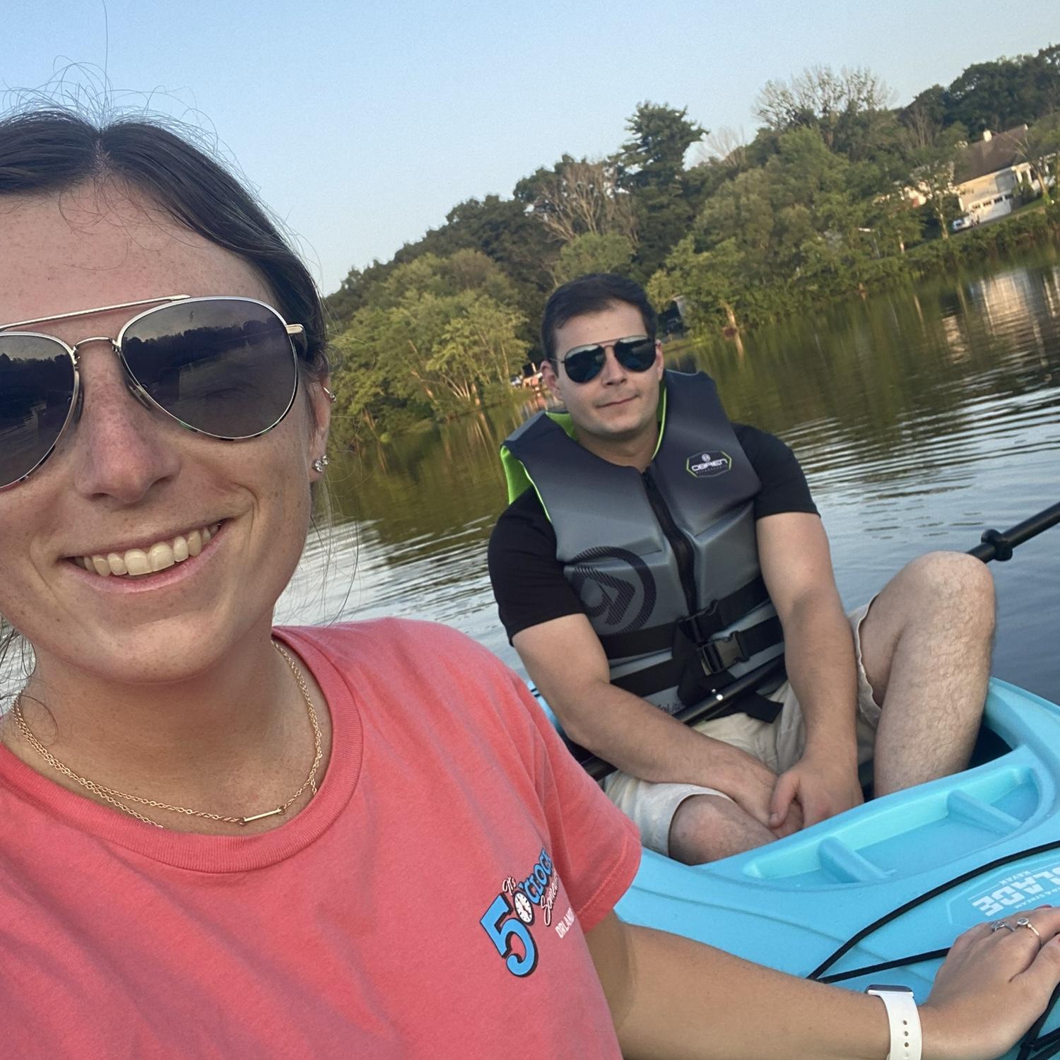 Our first kayak adventure 2023