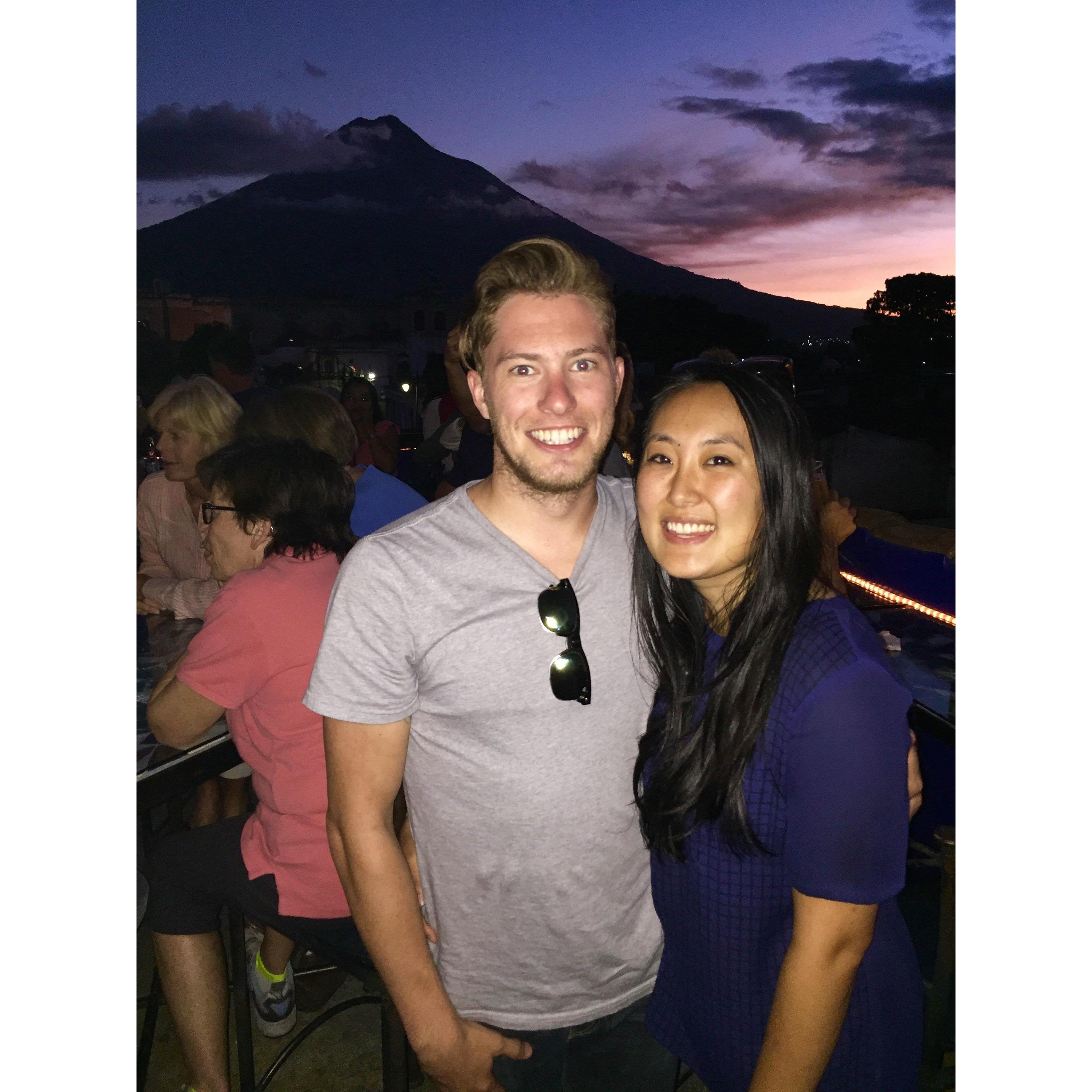 We first said I love you this night in Antigua