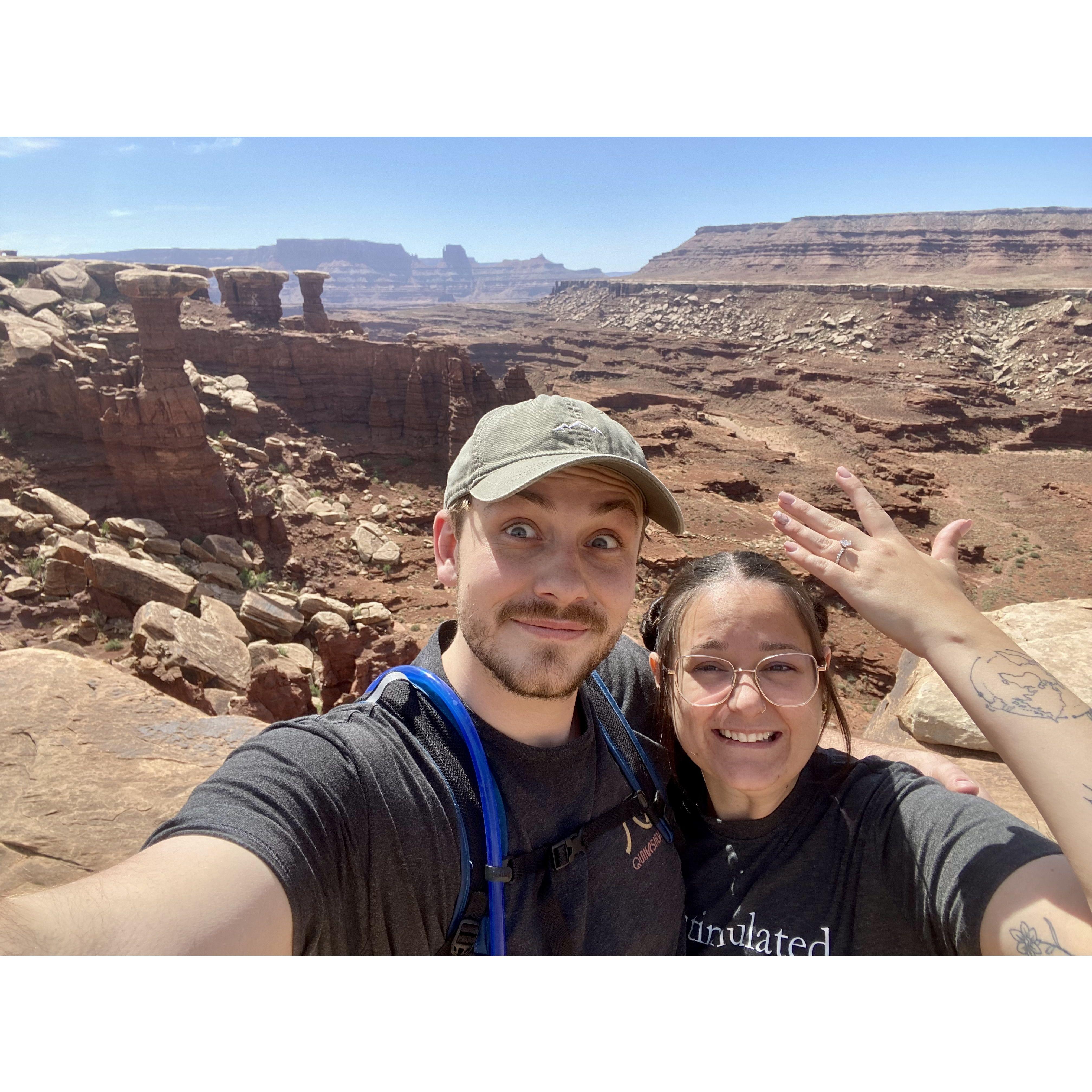 Engaged in Moab 2025