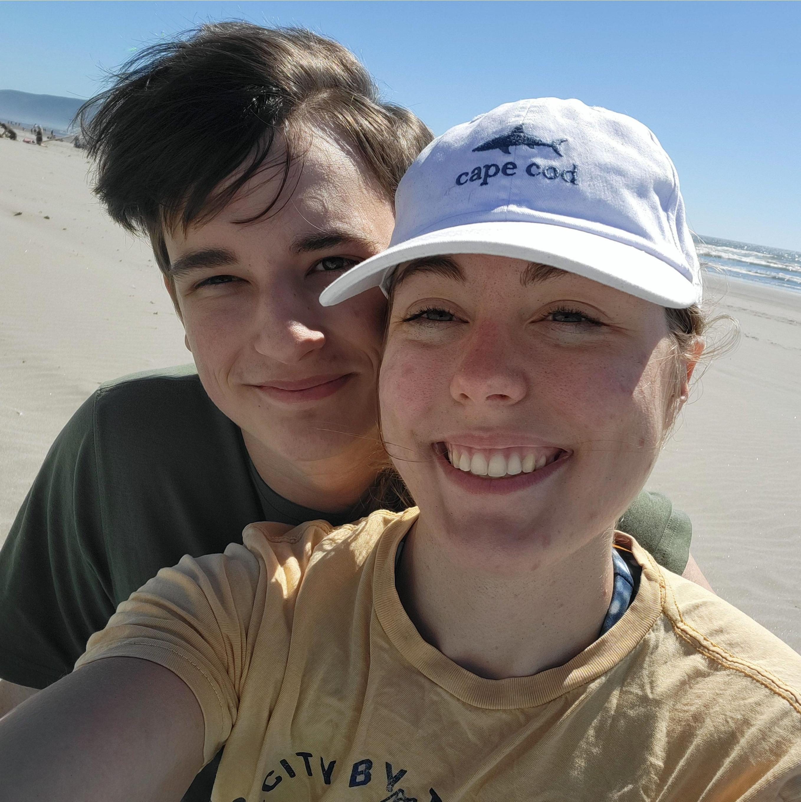 Beach day at the Oregon coast