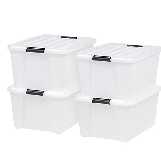 IRIS USA 45 qt. Plastic Storage Bin, 4 pk. at Tractor Supply Co