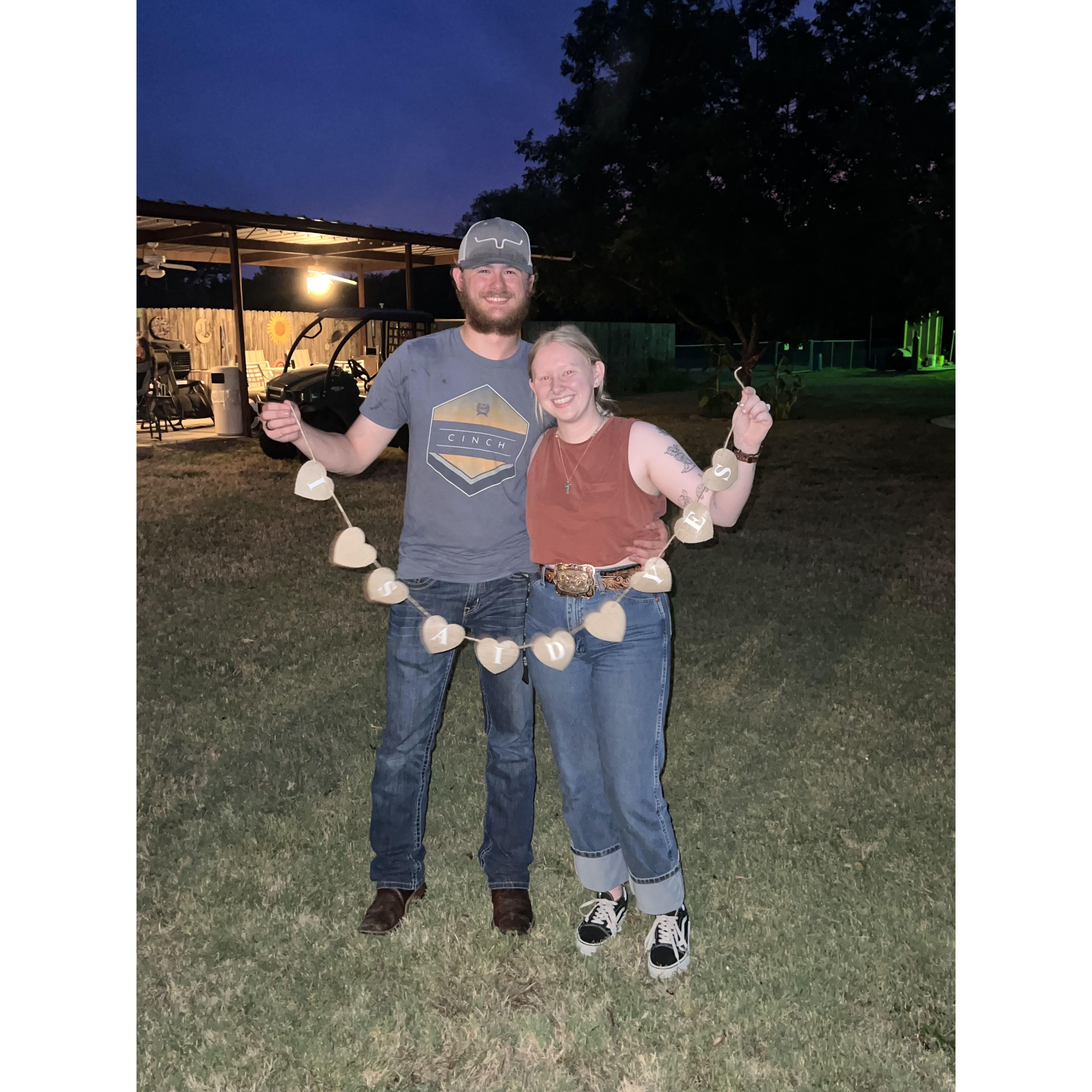 We're engaged! 7.1.2023