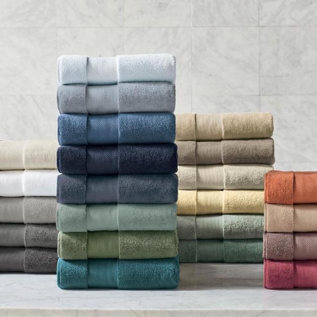 Resort Cotton Bath Towels (Mediterranean Blue)