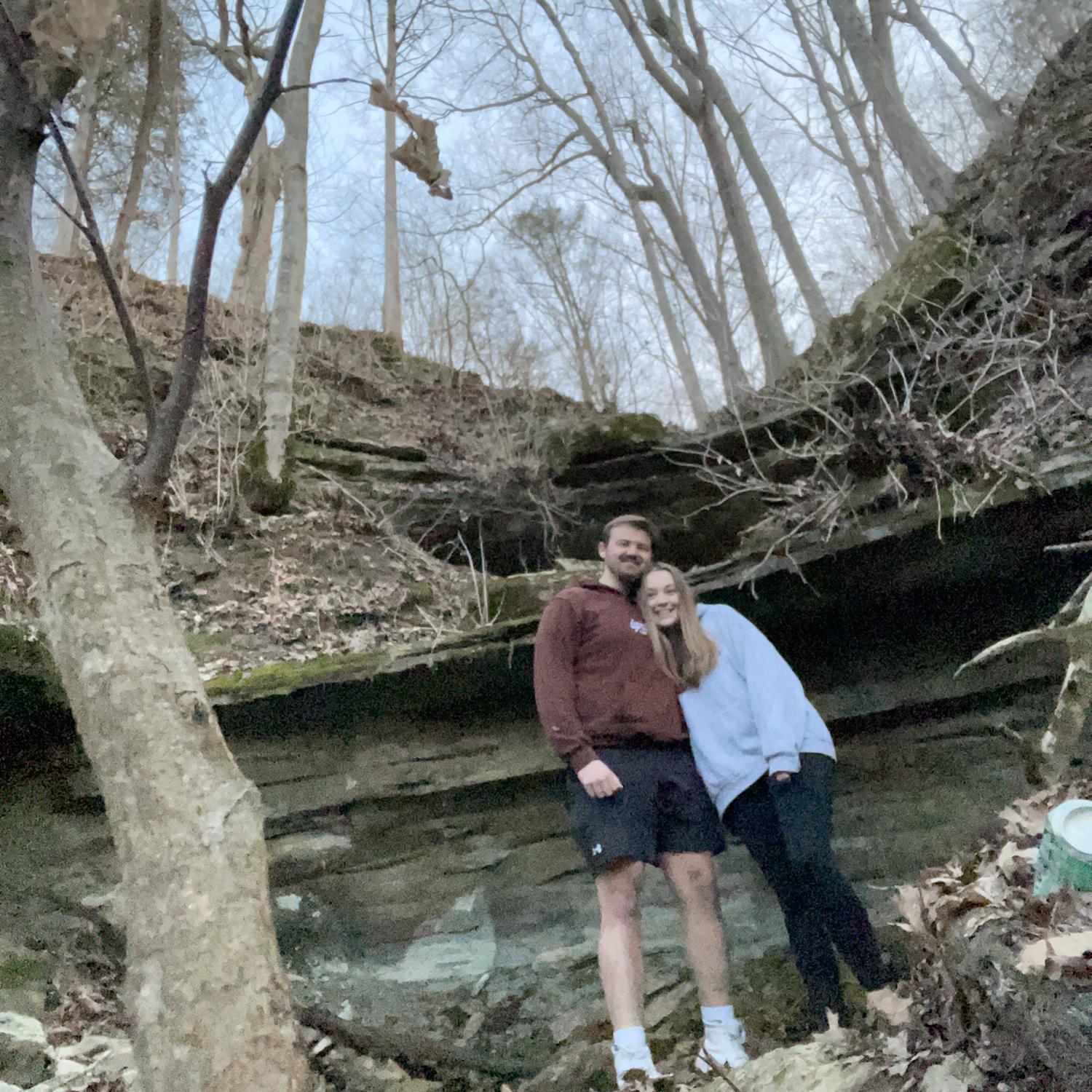 Our first picture just the two of us!