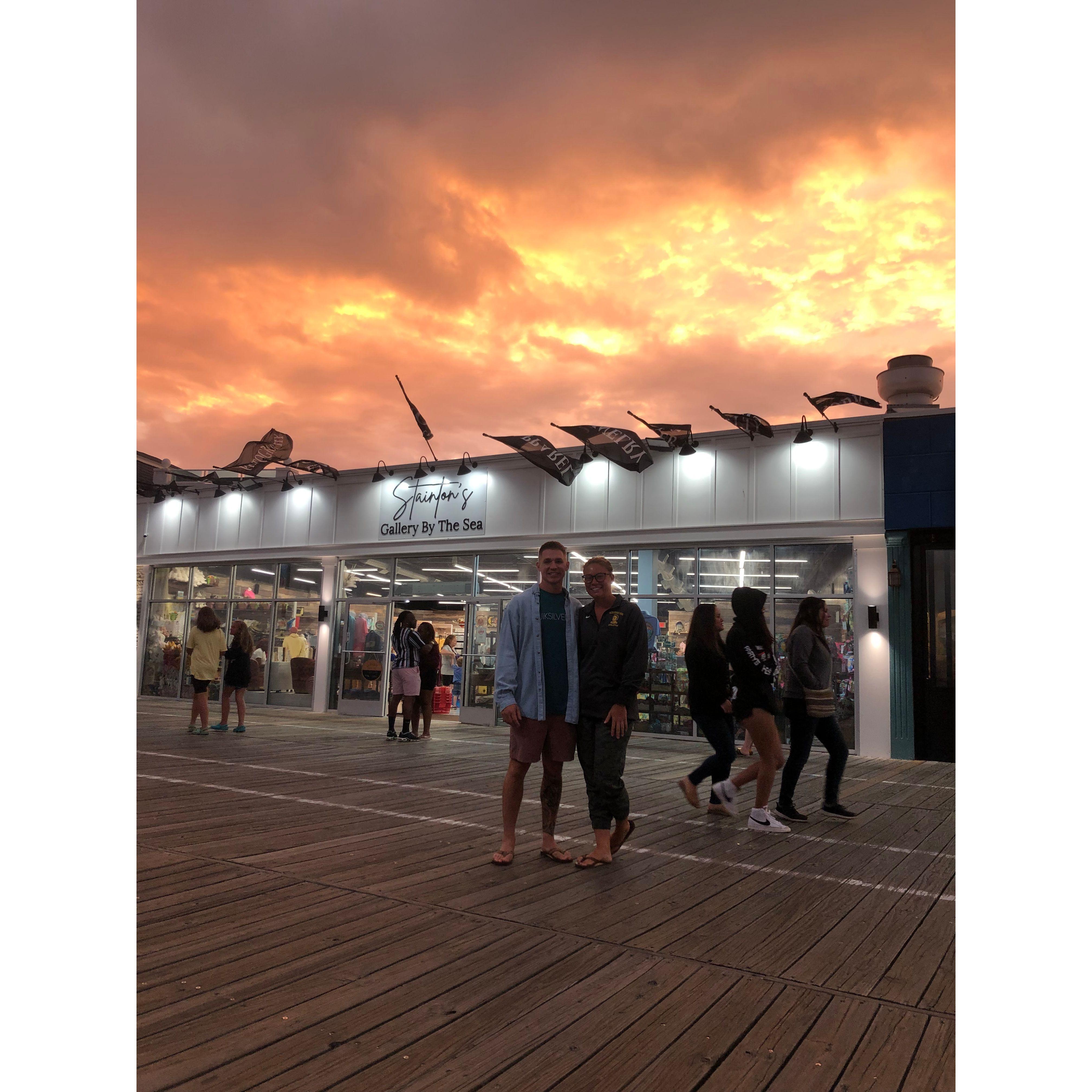 Sunset in OCNJ