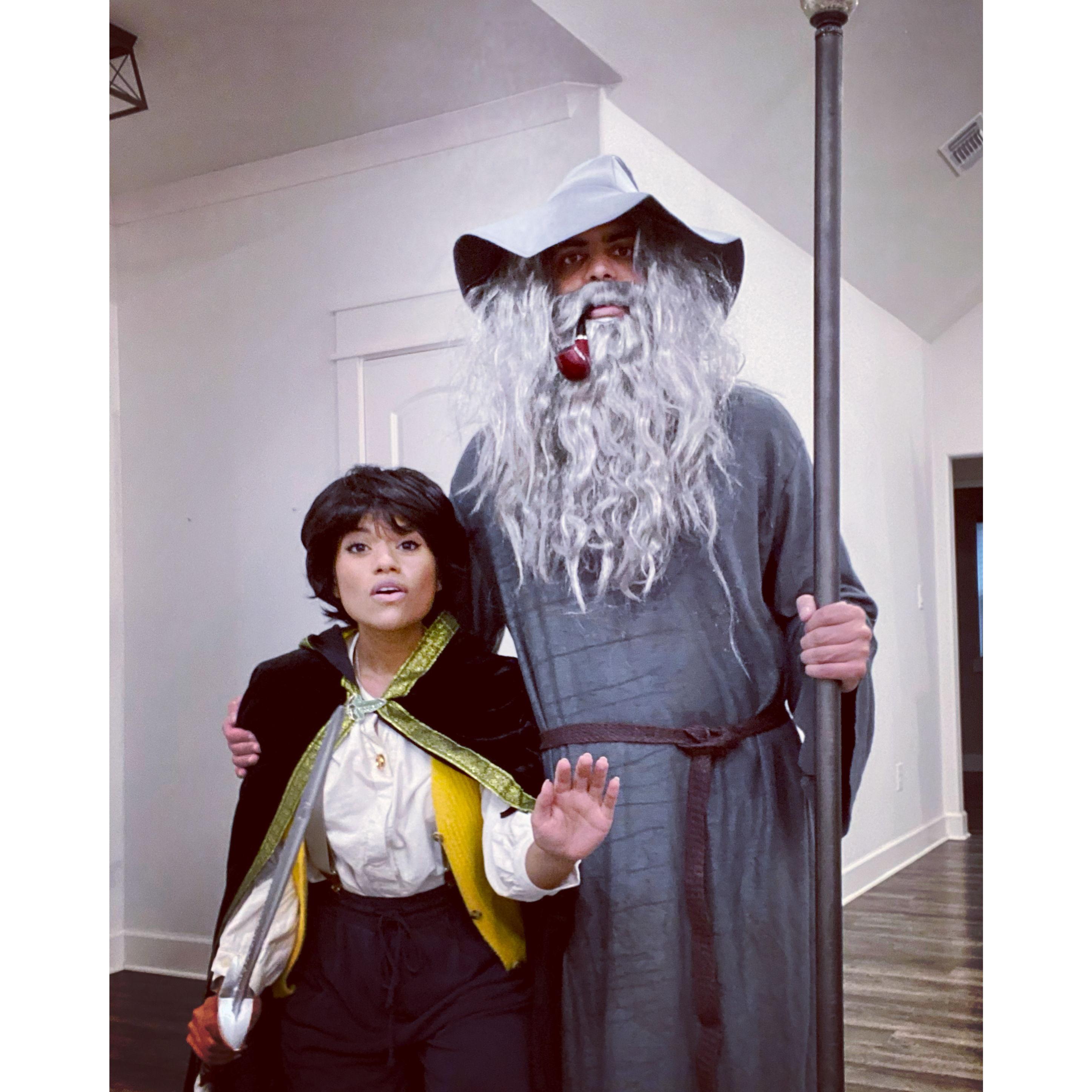 Frodo and Gandalf go on an adventure!
Halloween 2022