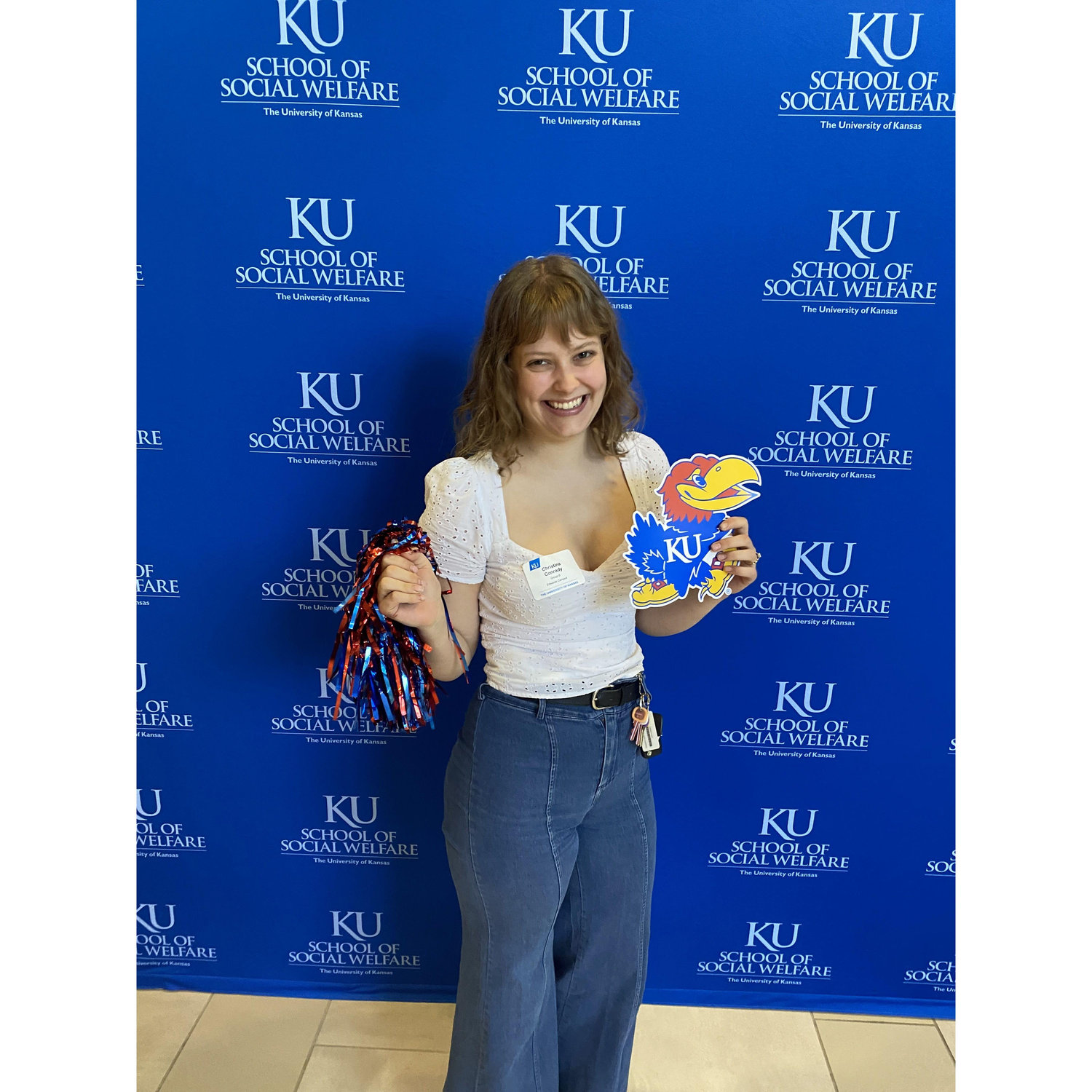 Christina started social work grad school