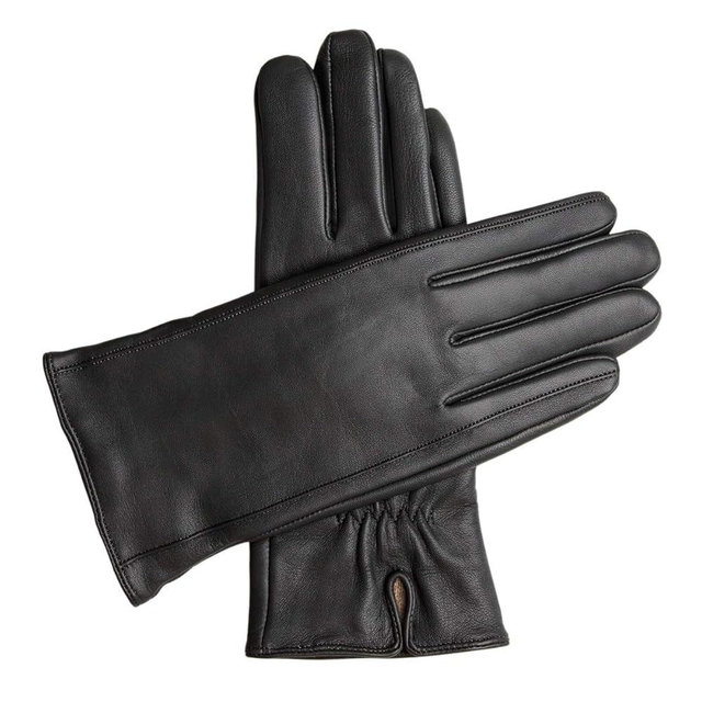 Downholme Classic Leather Cashmere Lined Gloves for Women