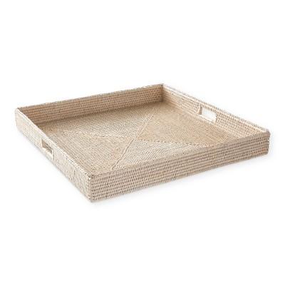 Hapao Square Tray, Light Wash, Large