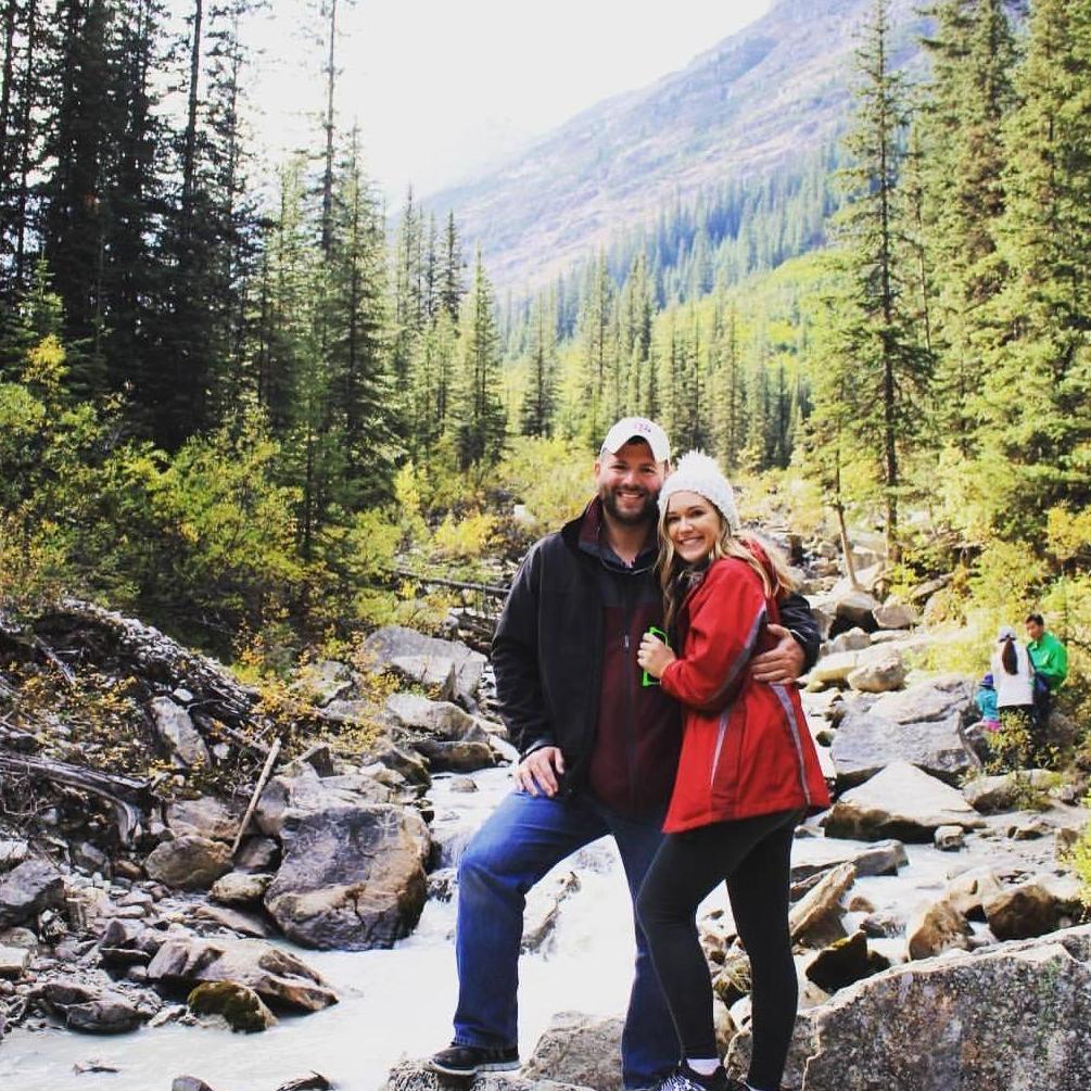 Hiking through Lake Louise in Alberta, Canada (September 2017)