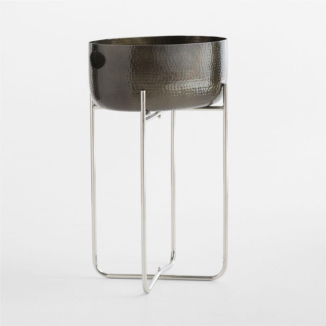 Bash Graphite Beverage Tub with Stainless Steel Stand