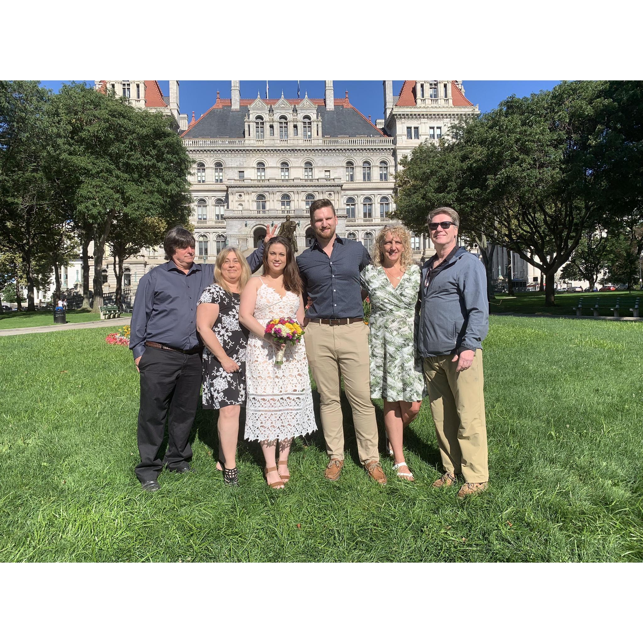 09.05.2019 our two minute courthouse wedding to buy a house!