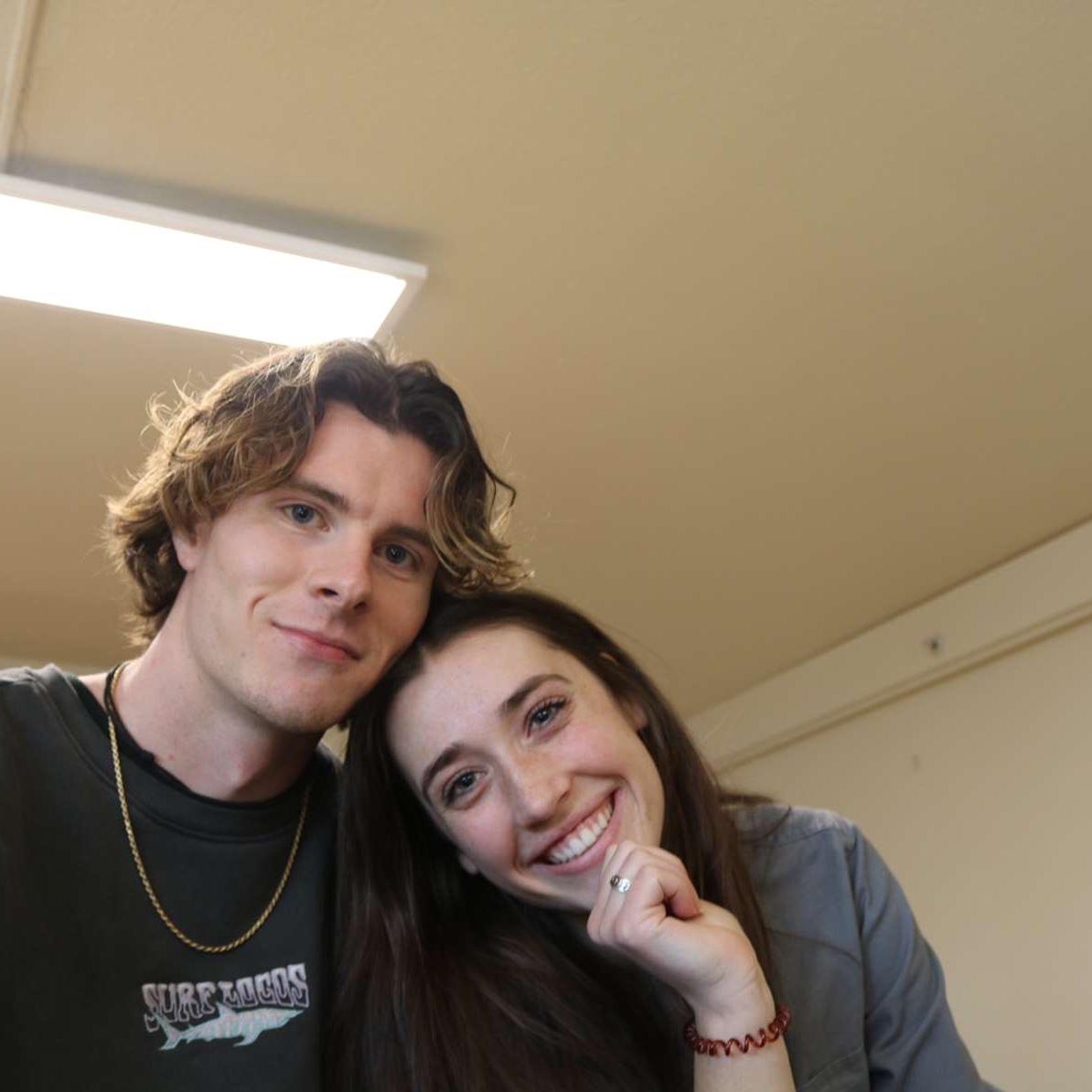 Elle invited Archie to her sorority’s date dash in February, a month before officially dating!