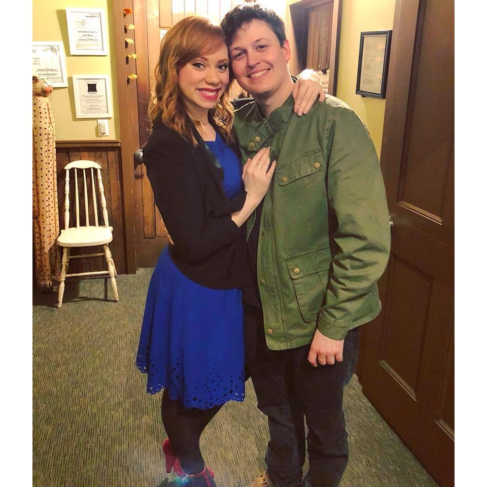 After Blake's first performance of his one man show!