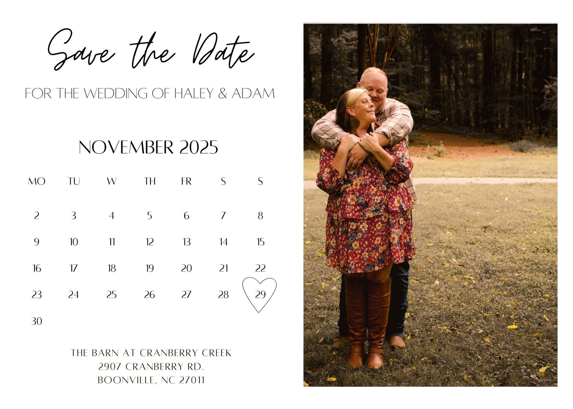 The Wedding Website of Haley Hardwick and Adam Clayton
