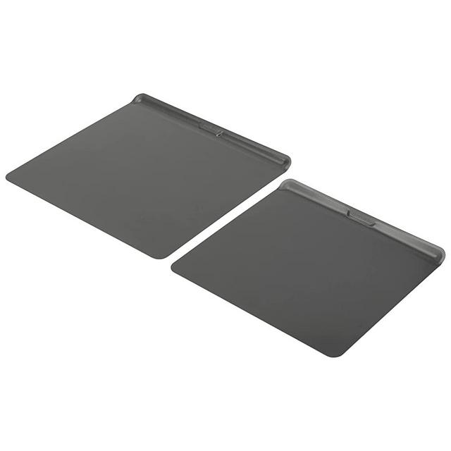 GoodCook AirPerfect 2-Pack Nonstick Cookie Sheets, Insulated Carbon Steel, Medium 14" x 12" and Large 16" x 14"