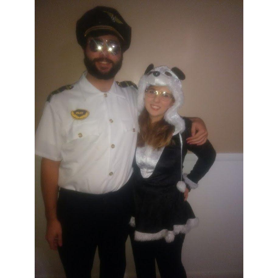 Haloween. Captain Sully & Amanda Panda