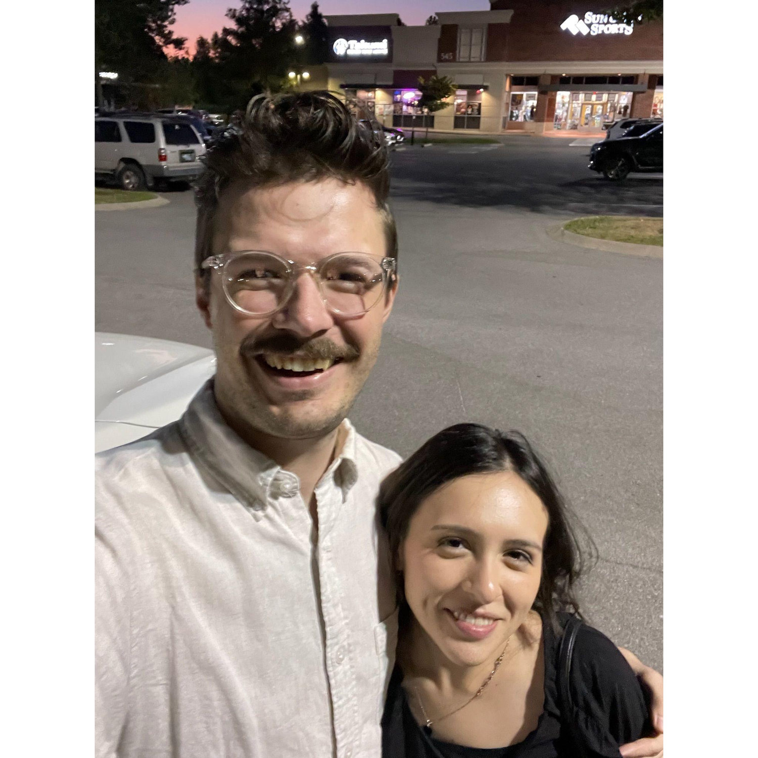 Our first date!
