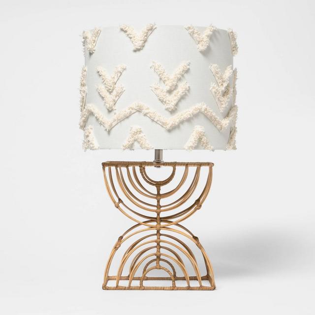 Boho Rattan Table Lamp - Pillowfort™