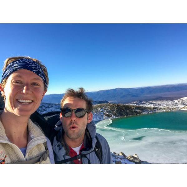 At the top!