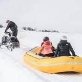 Snow Tubing and Snowmobiling