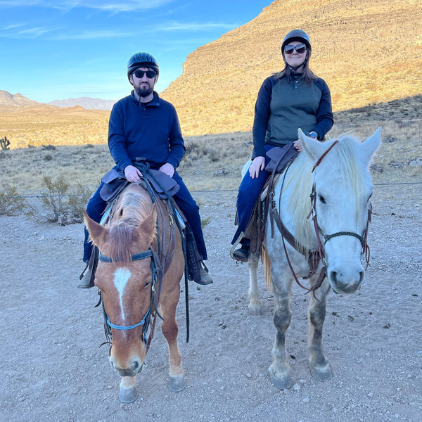 Horseback Riding On Our Honeymoon