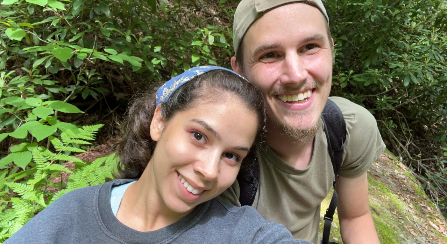 We both share a love of the outdoors