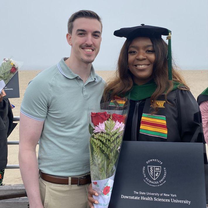 Oma's medical school graduation 2022