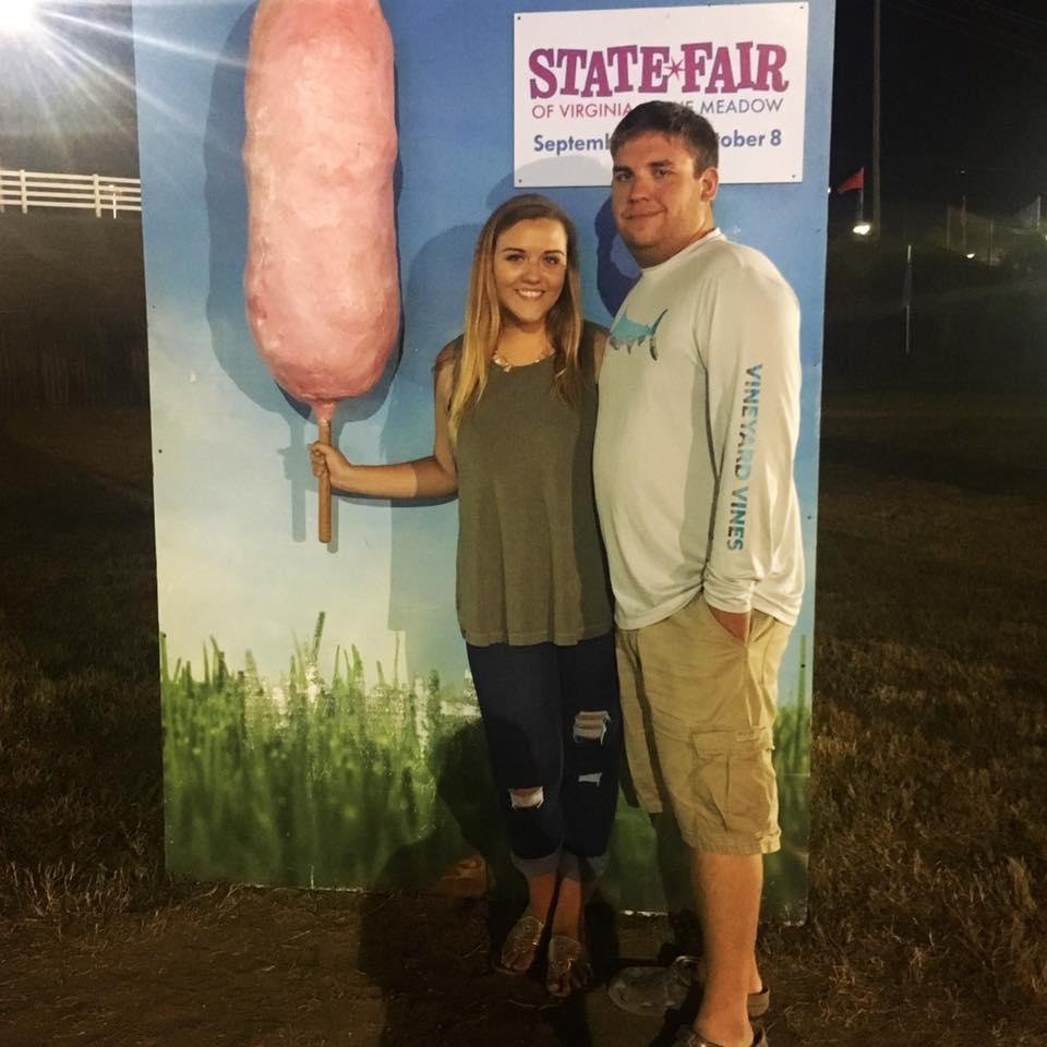 2017. We have a tradition of going to the state fair together every year! this is our second year going together. We wont a lot of goldfish and they're all still alive today!