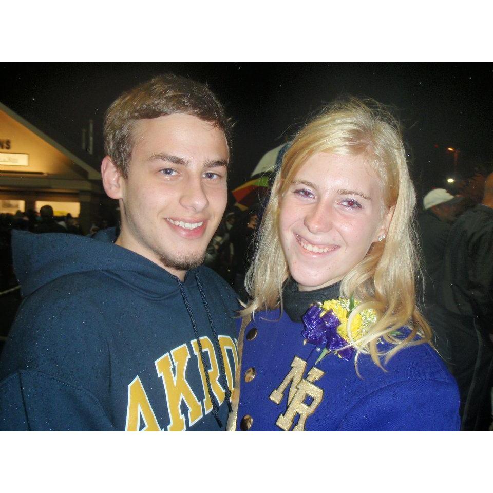 Sarah's senior band night