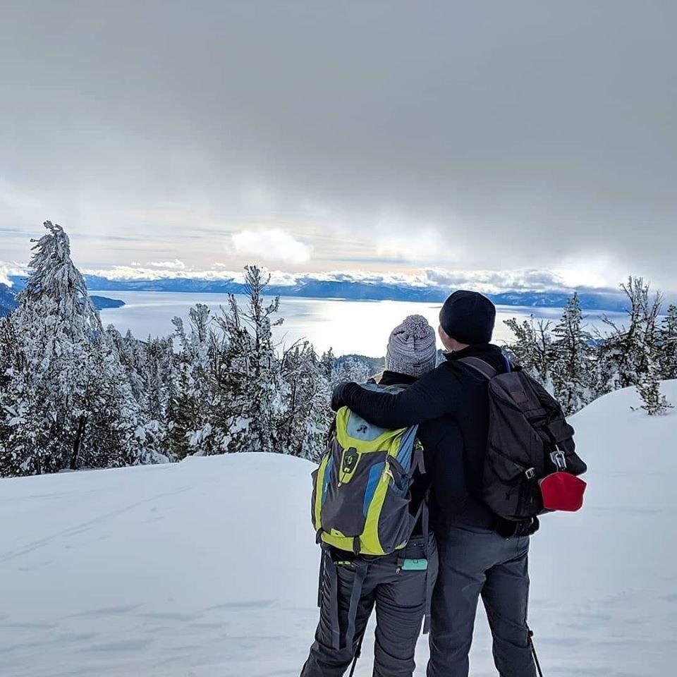 Lake Tahoe snowshoe