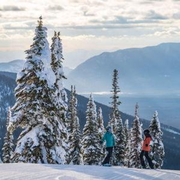 Skiing in Montana