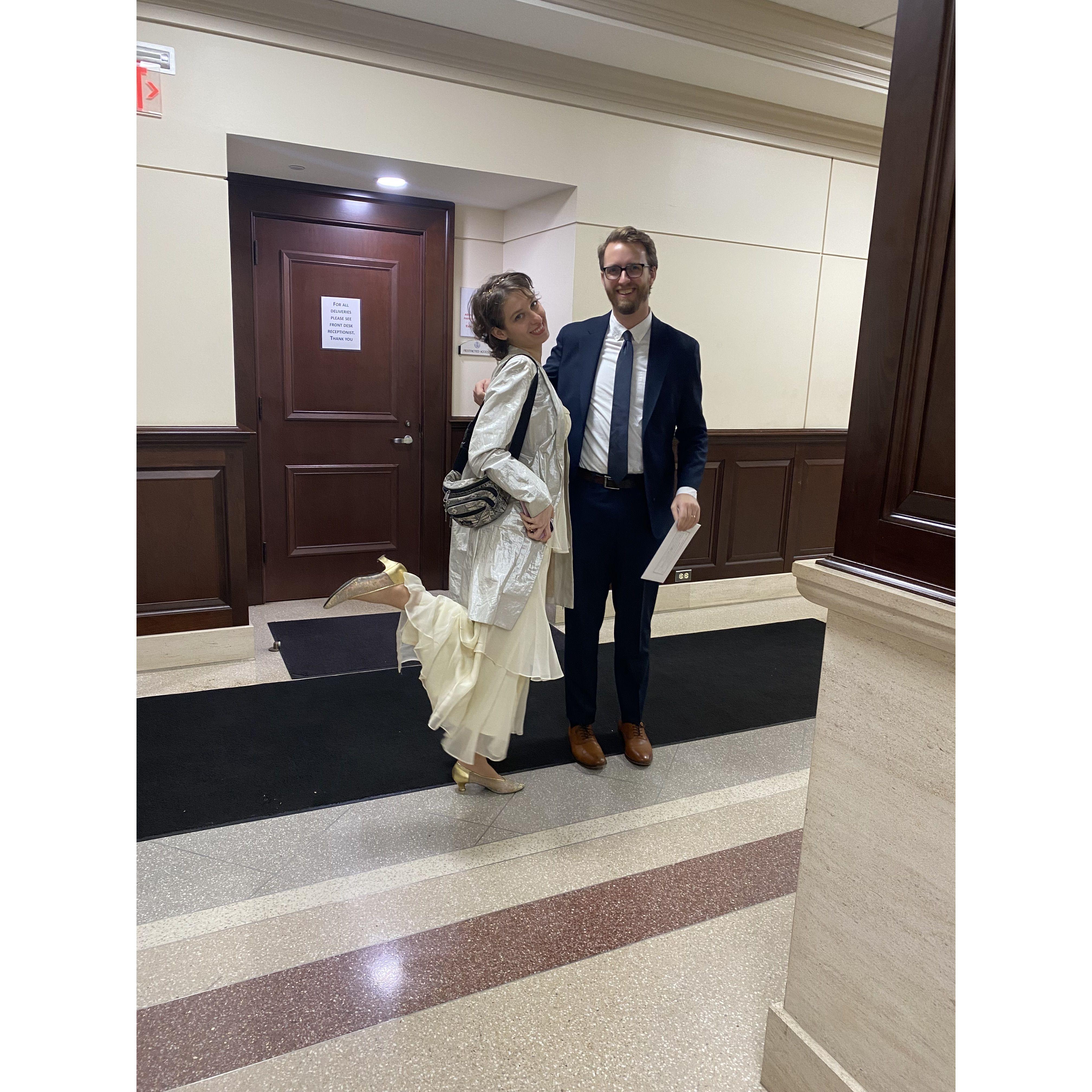 Courthouse cuties