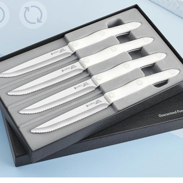 4-Pc. Steak Knife Set (Pearl Color)