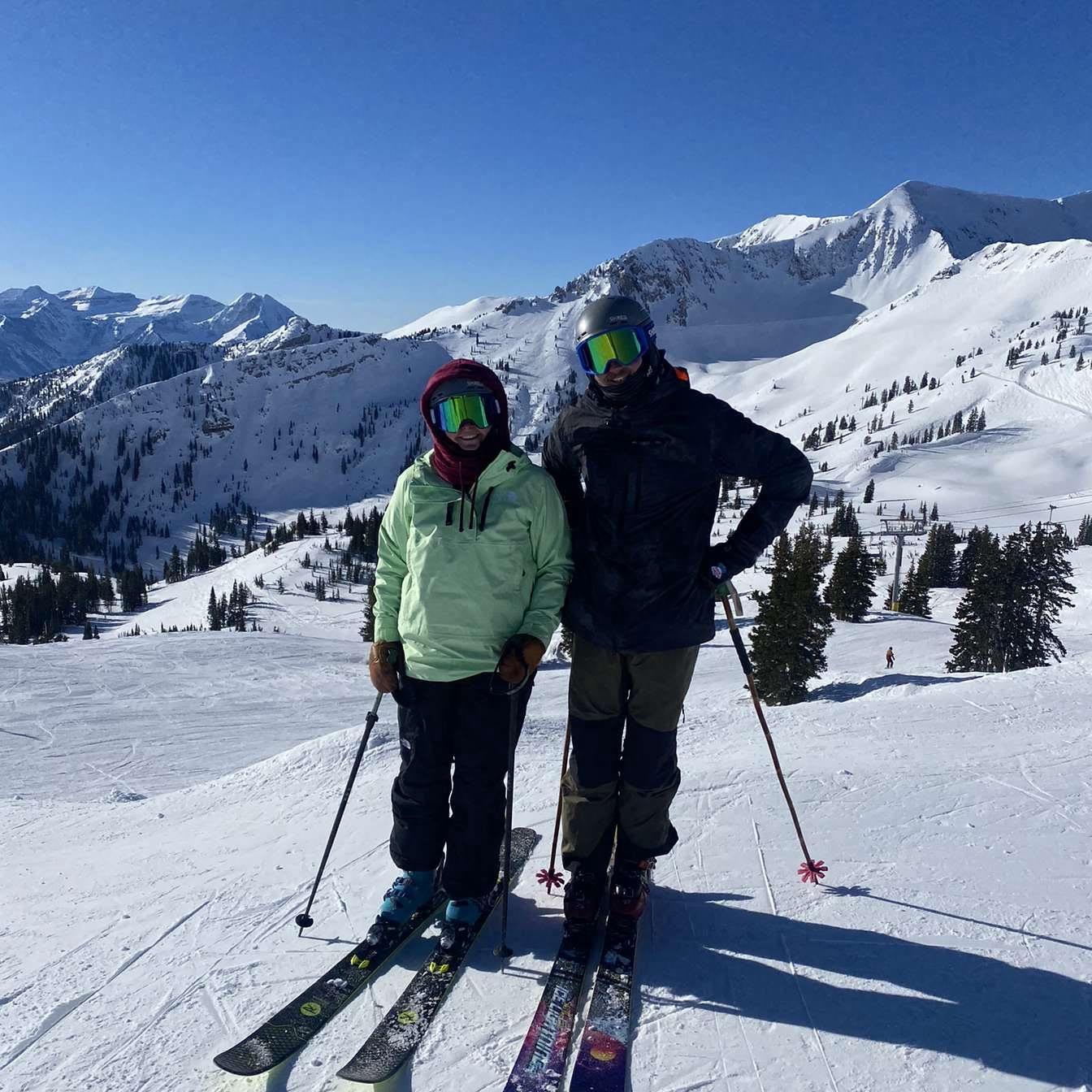 Skiing at Snowbird in SLC
