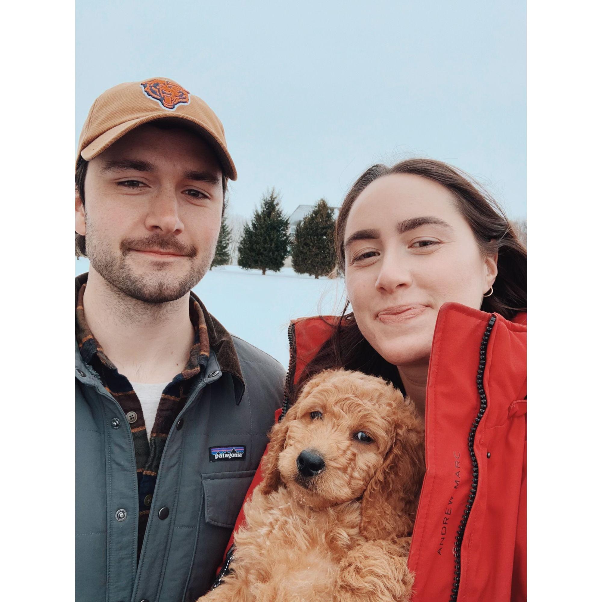 First photo with Gordon
