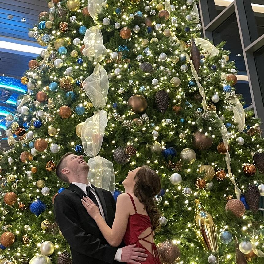 cracking up at my military banquet because we're funny