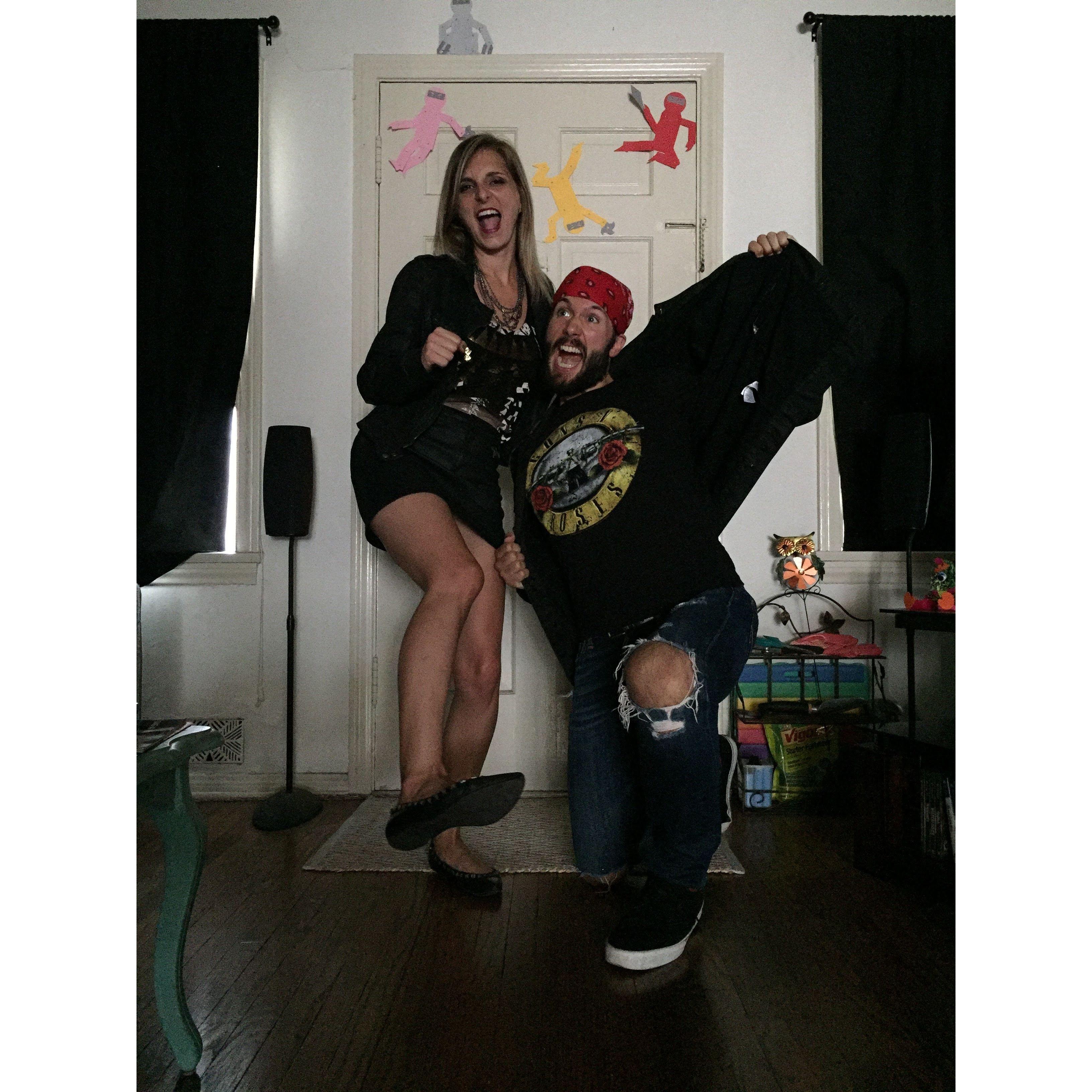 About to go to a Guns N' Roses concert!
