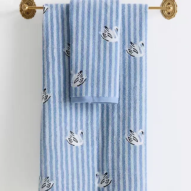 Icon Stripe Cotton Towel Collection