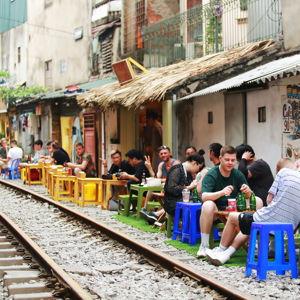 Hanoi Train Street Food Tour