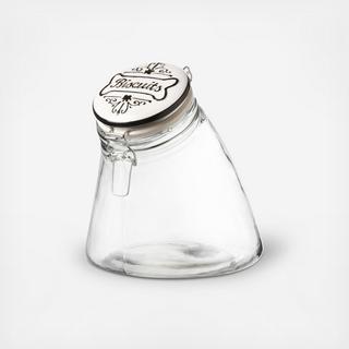 Dog Biscuits Slope Canister, Set of 2