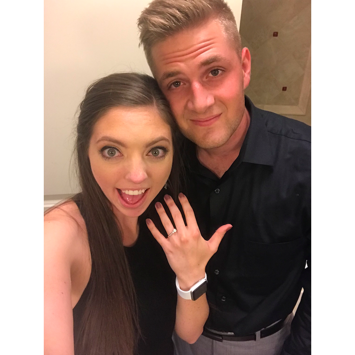 The day we got engaged!!