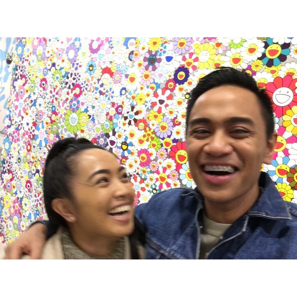 February 24, 2018: Everybody smiles for Takashi Murakami =D