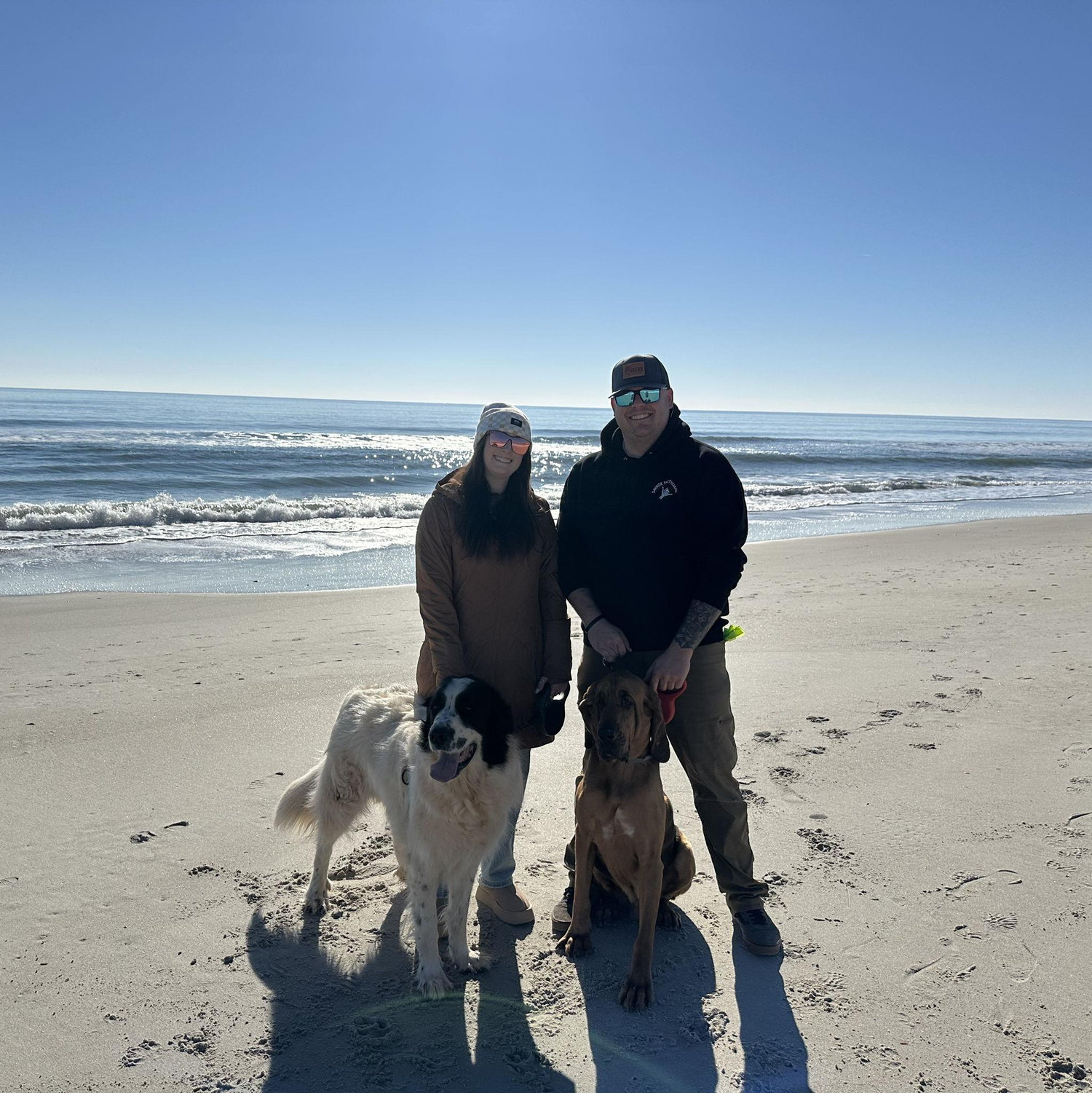 2nd time to the beach in January! Our first trip to our favorite beach as a family!