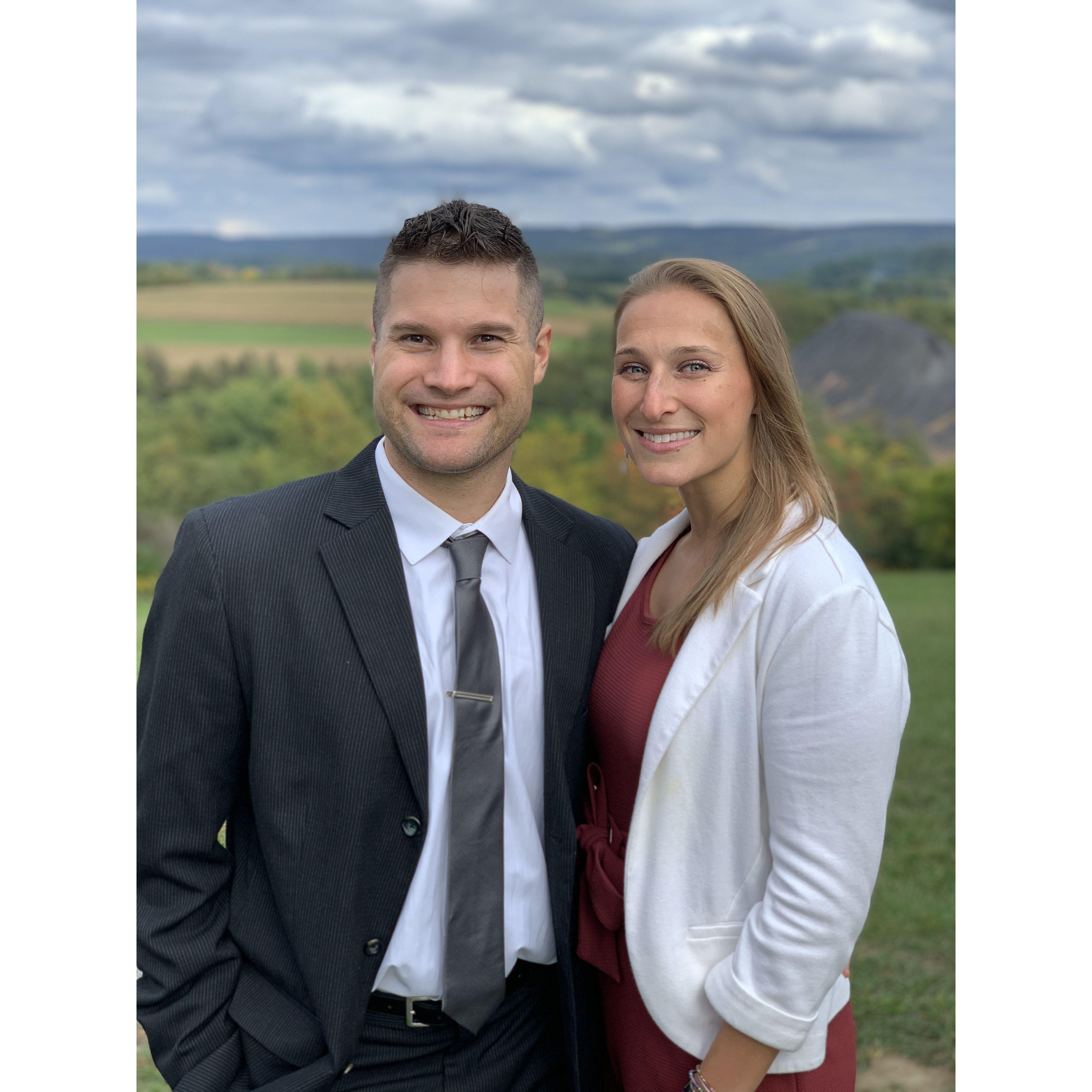 Christa's first Pennsylvania wedding and cookie table! October, 2020.