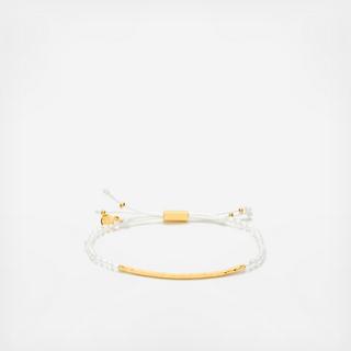 Clarity Gemstone Gold Bracelet