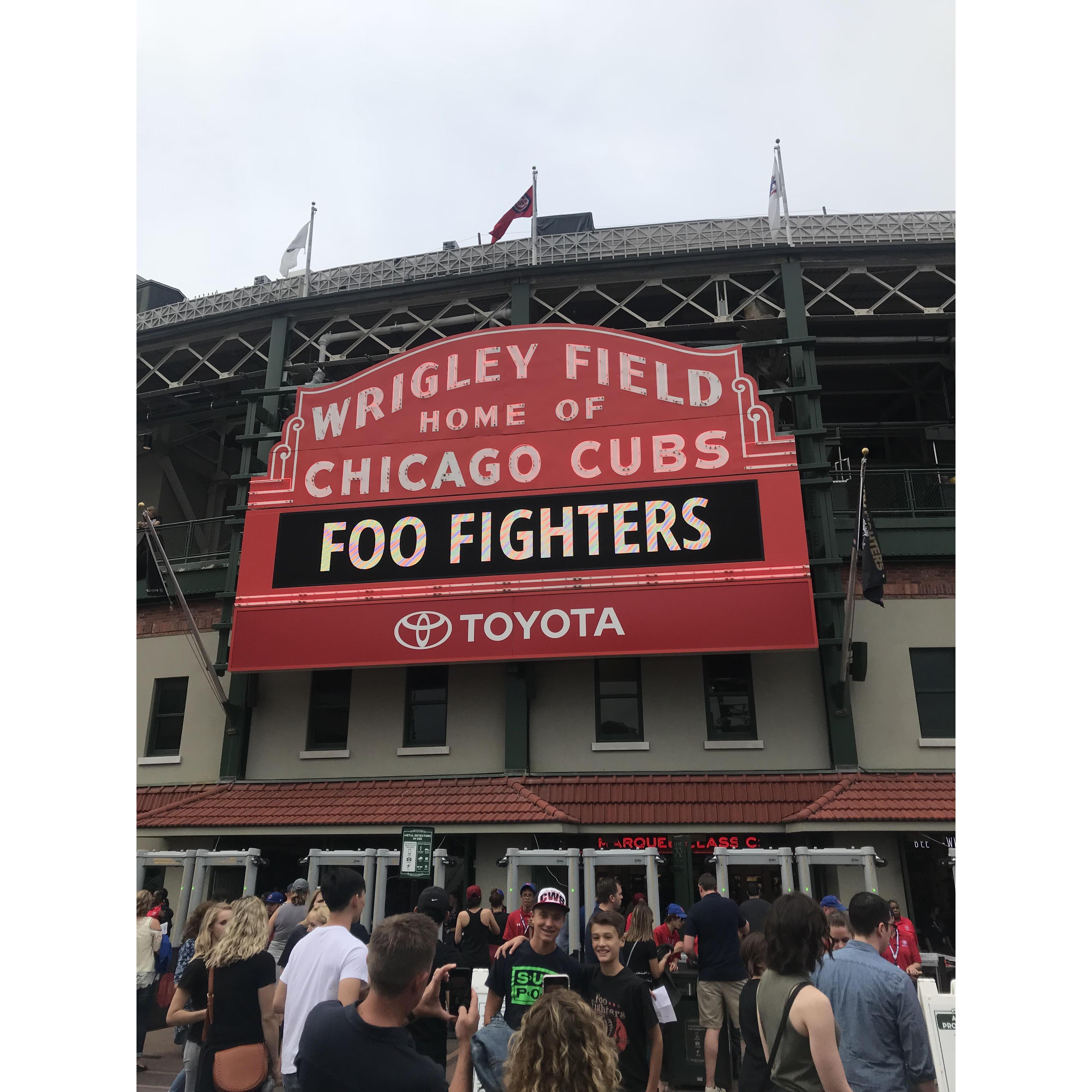 Foo Fighters at Wrigley Field.  'nuff said...